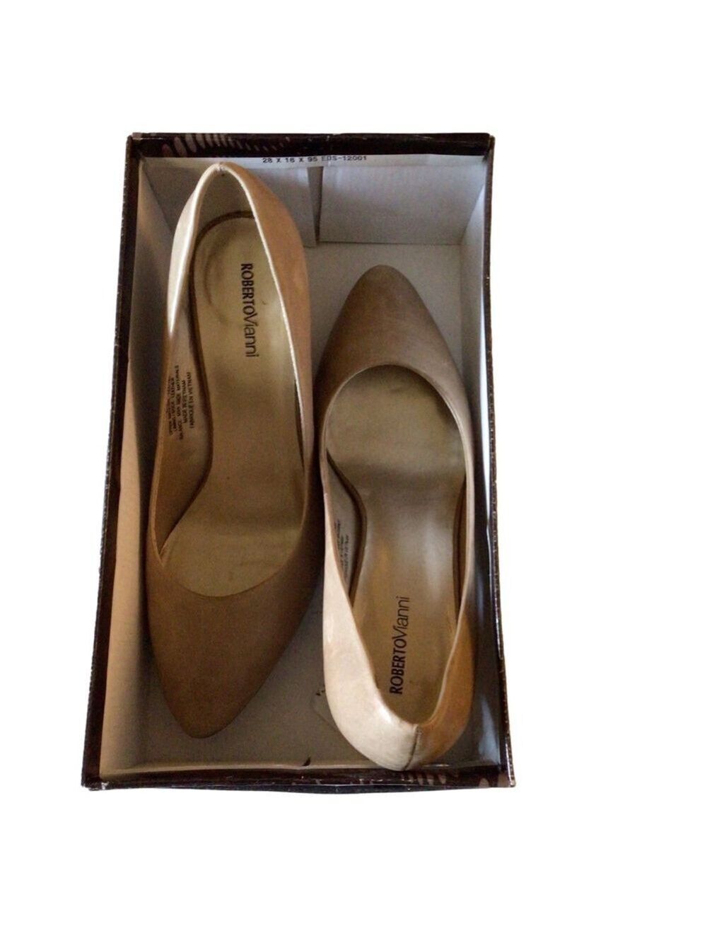 Euro 37 Roberto Vianni camel colour Pumps Size 6.5? - Picture 3 of 7